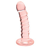 Spartacus Basic Curve Spiral Glass Dildo