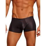 Male Power Black Cobra Print Tight Boxer Shorts