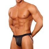 Male Power Black Cobra Print Jock Strap