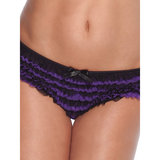 Coquette Two Tone Ruffle Rumba Knickers