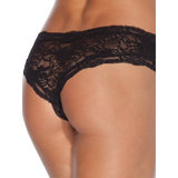 Coquette Floral Lace Crotchless Knickers