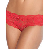 Coquette Floral Lace Crotchless Knickers