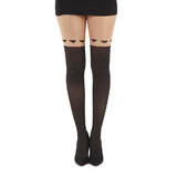 Pamela Mann Faux Suspender Tights with Heart Tops