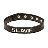 Allure Leather Xplay Slave Adjustable Bondage Collar