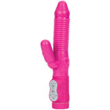 Doc Johnson Throbbing Hearts Sensual Throbbing Rabbit Vibrator