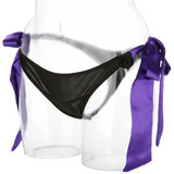 Doc Johnson Black Rose Vibrating Knickers