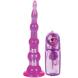 Doc Johnson Sliders Short 6 Inch Vibrating Anal Beads