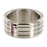 Stainless Steel 1.87 Inch Mega Wide Banded Cock Ring