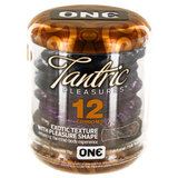 ONE Tantric Pleasures Textured Condoms (12 Pack)