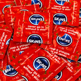 Skins Succulent Strawberry Flavoured Condoms (100 Pack)