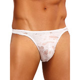 Male Power Sheer Ripped Effect Male Thong
