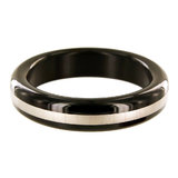 Stainless Steel 1.75 Inch Cock Ring with Steel Band