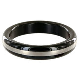 Stainless Steel 2 inch Cock Ring with Steel Band