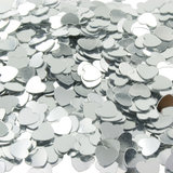Silver Hearts Confetti