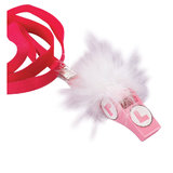 Hen Party L-Plate Furry Whistle Necklace