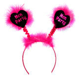 Disco Hen Party Black and Pink Boppers