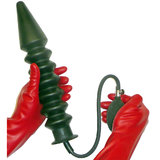 Cock Locker Medium Ridged Inflatable Anal Penetrator