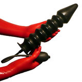 Cock Locker Large Ridged Inflatable Anal Penetrator