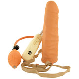 Vibrating Inflatable Hollow Strap-On