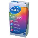 Mates Variety Condoms (12 Pack)