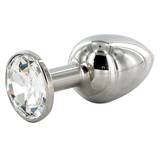 Rosebud Stainless Steel Large Butt Plug