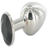 Rosebud Stainless Steel Large Butt Plug