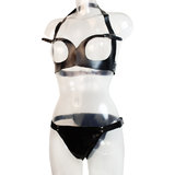 Joyce Jones Topless Bra and Crotchless Panties