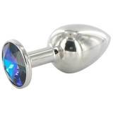 Rosebud Stainless Steel Large Butt Plug