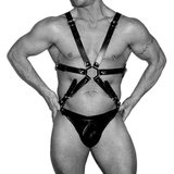 Leather Men's Peter Harness