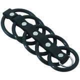 Spartacus 5-Ring Rubber Gates of Hell Cock Harness