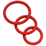 Spartacus Skin Safe Nitrile Cock Ring Set