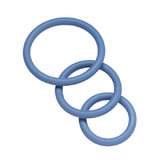 Spartacus Skin Safe Nitrile Cock Ring Set