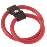 Spartacus Rubber Dual Cock Ring