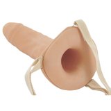 Latex Lover Hollow Strap-On Dildo