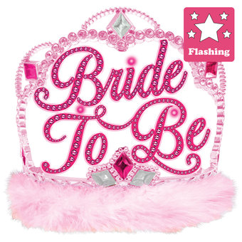 Bride To Be Flashing Tiara (new window)