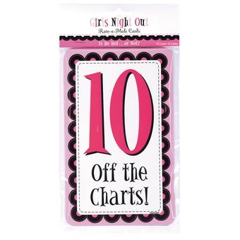 Rate A Man Score Cards