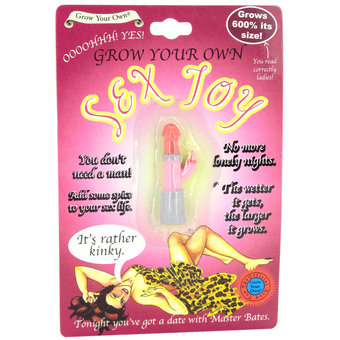 Grow Your Own Sex Toy