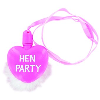 Hen Party Heart Bubbles Necklace (new window)