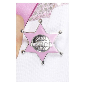 Cowgirl Sheriff Badge (new window)