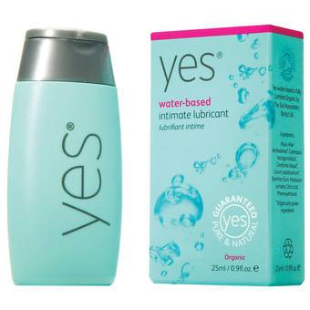 Yes Organic Water-Based Lube 25ml