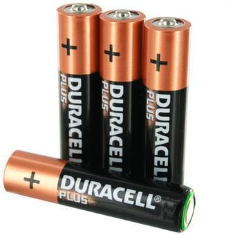 Duracell AAA Batteries (4 Pack)