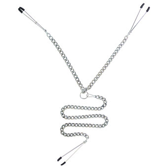 Spartacus Nipple Clamps And Clit Clamp With Chain