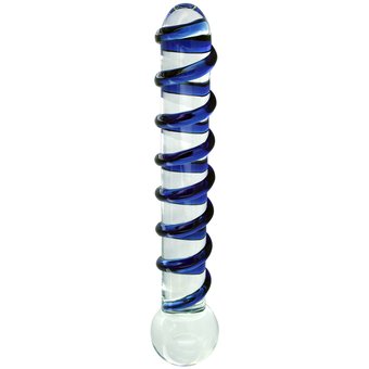 Icicles No 3 Twister Glass Dildo 7 Inch