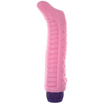 O'My Ribbed G-Spot Silicone Vibrator