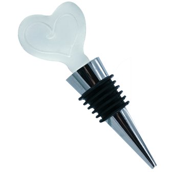 Wedding Table Heart Wine Stopper