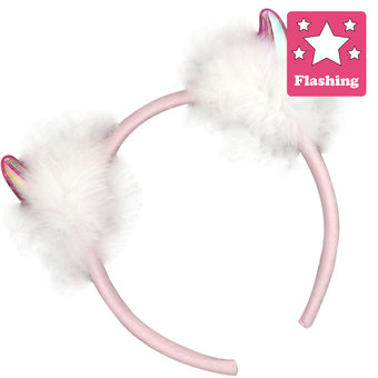 Flashing Fluffy Devil Horns