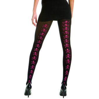 Music Legs Skull Pirate Tights (new window)