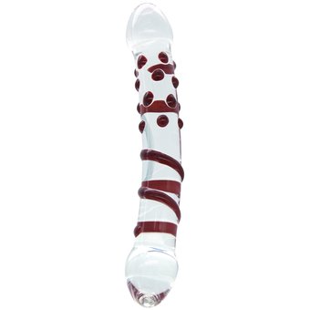 Lovehoney Sensual Glass Double Header Dildo 7 Inch