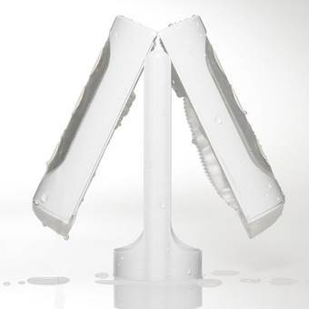 Flip open to clean and dry