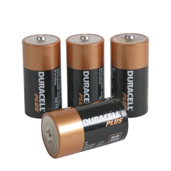 Duracell C Batteries (4 Pack)